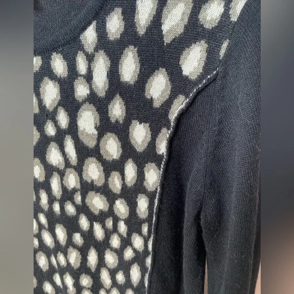 Philosophy Republic Clothing Medium Sweater Dress Knit Leopard Print - Picture 9 of 14